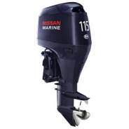Nissan Marine. 115,00 л.с., 2-тактный, бензиновый, нога S (381 мм), Год: 2017 год