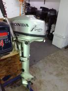 Honda. 5,00 л.с., 4-тактный, бензиновый, нога L (508 мм), Год: 2005 год