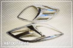 Накладка на фару. Toyota Yaris Toyota Vitz