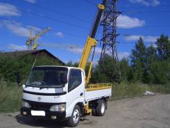 Toyota Dyna. Манипулятор, 3 660 куб. см., 2 500 кг.