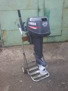 Yamaha. 25,00 л.с., 2-тактный, бензиновый, нога S (381 мм), Год: 2007 год