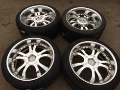 Weds Bvillens. 9.0/10.0x18, 4x114.30, 5x114.30, ET26/24, ЦО 73,0 мм.