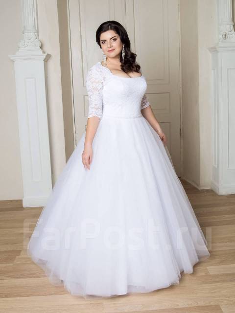 Свадебные платья размер 48 50