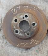Диск тормозной. Toyota Caldina, ST190, ST190G, ST210, ST210G, ST215, ST215G, ST215W Двигатели: 3SFE, 3SGE, 3SGTE