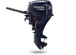 Tohatsu. 20,00 л.с., 4-тактный, бензиновый, нога S (381 мм), Год: 2017 год