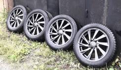 Оригинальные диски тойота R17 с зимней резиной. x17 5x114.30