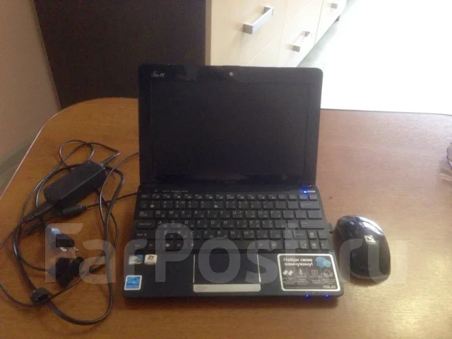 Asus Eee PC 1015PEM. 8", ��� 512 ��, ���� 117���, WiFi: 1, Bluetooth: 1, ����������� �� 3��. ����
