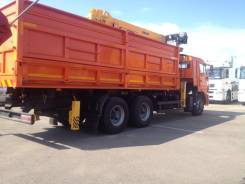 Камаз 65115. КМУ Самосвал КамАЗ-65115-773094-42+КМУ Soosan SCS736L2 Top, кузов 20м3, 11 790 куб. см., 12 000 кг.