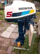 Honda. 5,00 л.с., 4-тактный, бензиновый, нога S (381 мм), Год: 1994 год