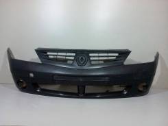 Бампер передний под птф renault logan 05-09 б/у 600154990 4*. Под заказ