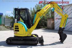 Yanmar B3. Экскаватор -6 2015г. в. Максимальная комплектация! Без пробега, 1 500 куб. см., 0,10 куб. м.