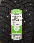 Nokian Hakkapeliitta 8 SUV. Зимние, шипованные, 2016 год, без износа, 4 шт