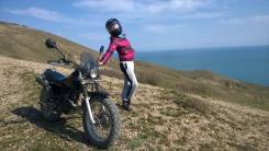 Yamaha TW 200. 200 куб. см., исправен, птс, с пробегом