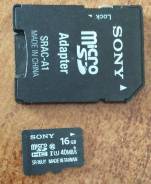 MicroSD. 16 Гб, интерфейс Class 10