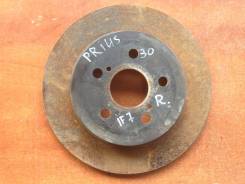 Диск тормозной. Toyota Prius, ZVW30L, ZVW30 Двигатель 2ZRFXE