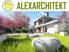 ������ ���� A z 1200x AlexArchitekt ����������� ��� � �������. 200-300 ��. �., 2 �����, 5 ������, ��������������� ����