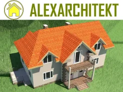 ������ ���� 041 Zz AlexArchitekt ����������� ��� � ���������� ������. 200-300 ��. �., 2 �����, 5 ������, ����� ����