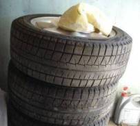 Bridgestone Blizzak Revo GZ. Зимние, без шипов, 2014 год, износ: 20%, 1 шт