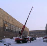 Бурспецтехника УРБ-4Т. Бурильно-крановая машина BUER LS2656 на шасси лесопром трактора МСН-10, 1 л.с.