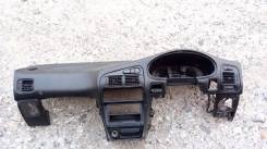 Панель приборов. Mitsubishi Lancer, CA3A, CA4A, CB4A, CB6A, CC4A, CD5A, CD9A, CE9A Mitsubishi Mirage, CA3A, CA4A, CB4A, CB6A, CC4A, CD5A, CD9A, CE9A M...