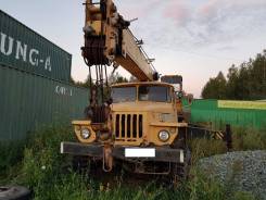 Ивановец. Автокран УРАЛ ивановец, 10 000 куб. см., 14 000 кг., 14 м.