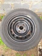 Dunlop. Зимние, шипованные, износ: 50%, 2 шт