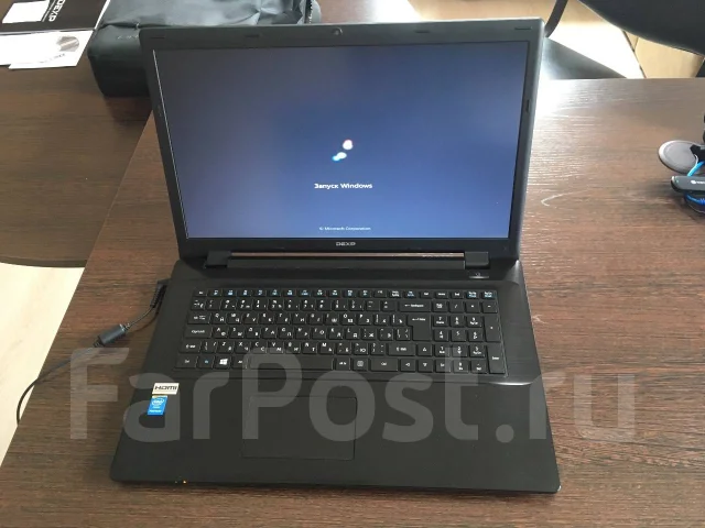 DEXP Aquilon. 17", 2,2����, ��� 4 ��, ���� 500���, WiFi: 1, Bluetooth: 1, ����������� �� 4��. ����