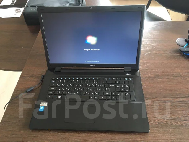 DEXP Aquilon. 17", 2,2����, ��� 4 ��, ���� 500���, WiFi: 1, Bluetooth: 1, ����������� �� 4��. ����