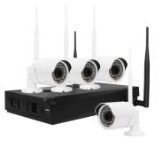 Беспроводной уличный комплект видеонаблюдения FullHD ST-400-WF