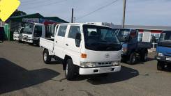 Toyota Dyna. 4WD, двухкабинник+борт, 3 000 куб. см., 1 500 кг.