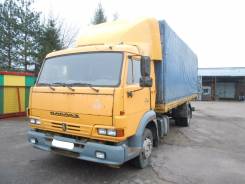 Камаз 4308. Камаз-4308 борт-тент с воротами, 4 460 куб. см., 5 748 кг.