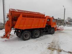 KDM. Оборудование КДМ, Пескоразбрасыватель, отвалы и система управления.