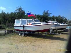 Yamaha F-22. Год: 1998 год, длина 7,00 м., двигатель стационарный, 140,00 л.с., бензин