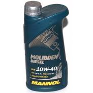 Mannol Molibden. Вязкость 10W-40, полусинтетическое