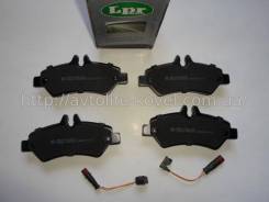 Колодки тормозные. Volkswagen Crafter, 2EA, 2EB, 2ED, 2EE, 2EH, 2EK, 2EX, 2FC, 2FF, 2FG Двигатели: BJJ, BJK, BJL, BJM
