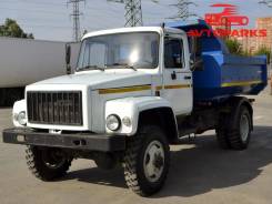 САЗ. Грузовой самосвал 4х4 ГАЗ--25062 в состоянии нового автомобиля!, 4 750 куб. см., 3 990 кг.