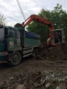 Вывоз грунта, строительного мусора! Услуги экскаватора и сомосволов.