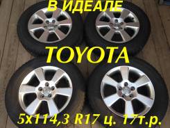 Toyota. 6.5x17, 5x114.30, ET35, ЦО 60,1 мм.