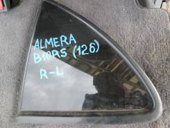 Стекло Nissan Almera Classic, левое заднее