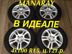 Manaray Sport Euro Speed. 6.0x15, 4x100.00, ET43