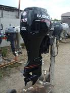 Suzuki. 115,00 л.с., 4-тактный, бензиновый, нога X (635 мм), Год: 2010 год