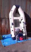 Лодка ПВХ Aleut 320 с мотором Johnson 8. длина 3,20 м., двигатель подвесной, 8,00 л.с., бензин