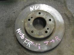 Диск тормозной. Nissan R'nessa, NN30, PNN30 Nissan Presage, HU30, NU30, TNU30, TU30, U30, VNU30, VU30 Nissan Serena, C24, PC24, PNC24, RC24, TC24...
