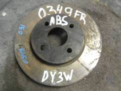 Диск тормозной. Mazda Demio, DY5W, DY3W, DY5R, DY3R Mazda Verisa, DC5R, DC5W