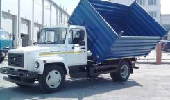 САЗ. Самосвал с трех сторонней разгрузкой ГАЗ--35071, 4 700 куб. см., 4 497 кг., 4x2