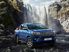 Дефлектор капота. Toyota Hilux