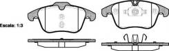 Колодки дисковые п.\ Ford Galaxy/S-max 2.0/1.8TDCi/2.0TDCi 06>