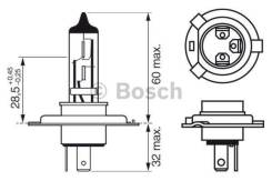 Лампа TRUCKLIGHT H4 24V 75/70W 1987302441 bosch 1987302441 в наличии