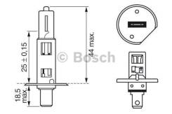 Лампа TRUCKLIGHT H1 24V 70W 1987302411 bosch 1987302411 в наличии