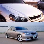 Накладка на фару. Toyota Mark X, GRX120, GRX121, GRX122, GRX125 Toyota Mark II, GX100, GX105, GX110, GX115, JZX100, JZX101, JZX105, JZX110, JZX115, LX...